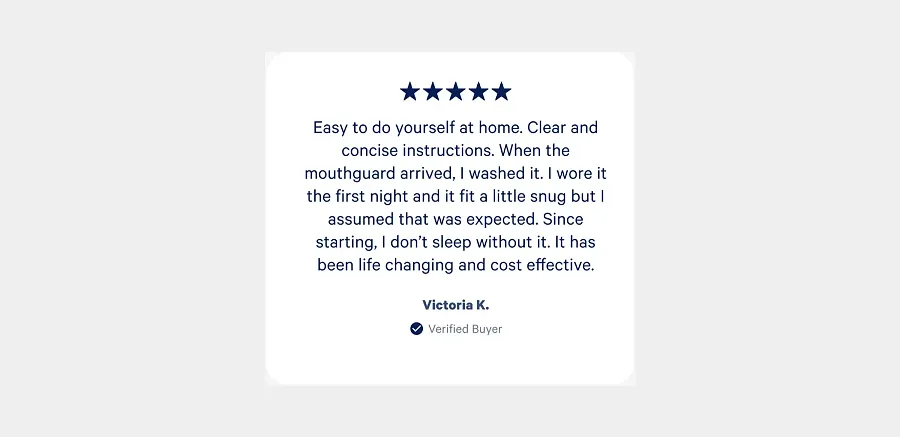 Reviews as a checkout trust signal