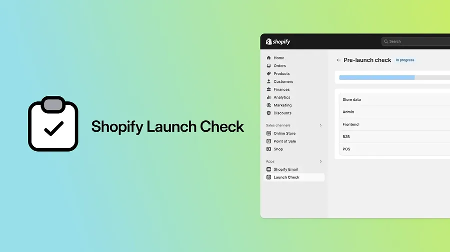 Shopify Launch Check app Shopify Launch Check app
