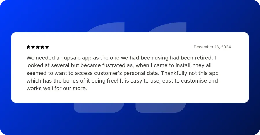 Essential Upsell & Cross Sell review