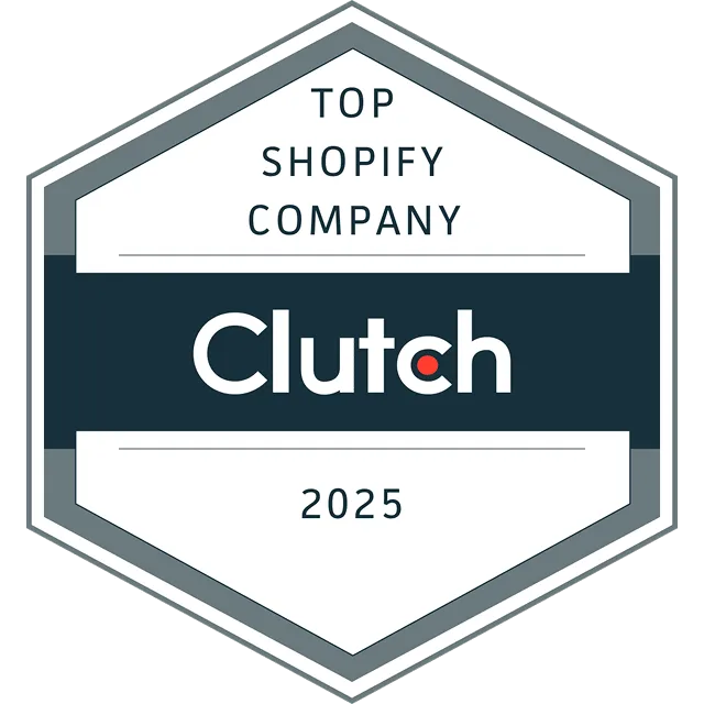 Top Shopify company Clutch 2025