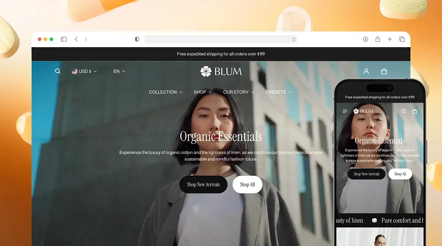 Blum Shopify theme Blum Shopify theme