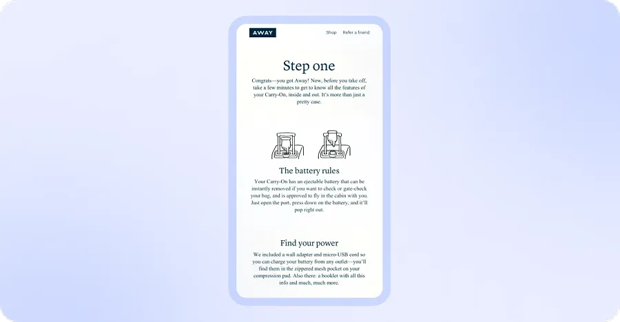 Optimize post-purchase experiences
