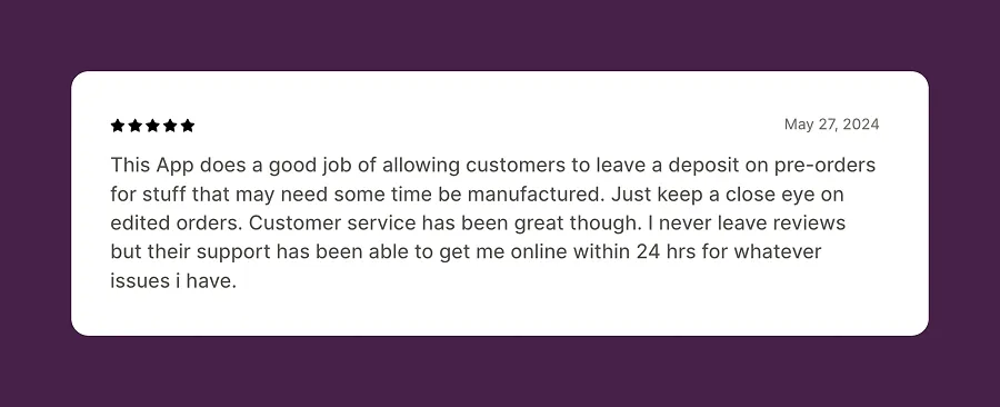 Depo review