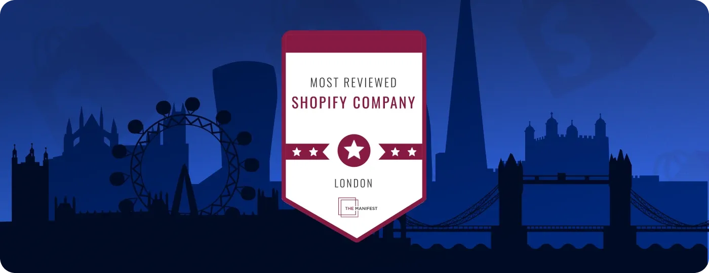 DigitalSuits is on the List of the Top 100 Shopify Developers in London DigitalSuits is on the List of the Top 100 Shopify Developers in London