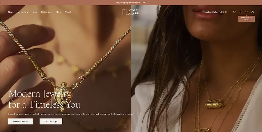 Flow theme