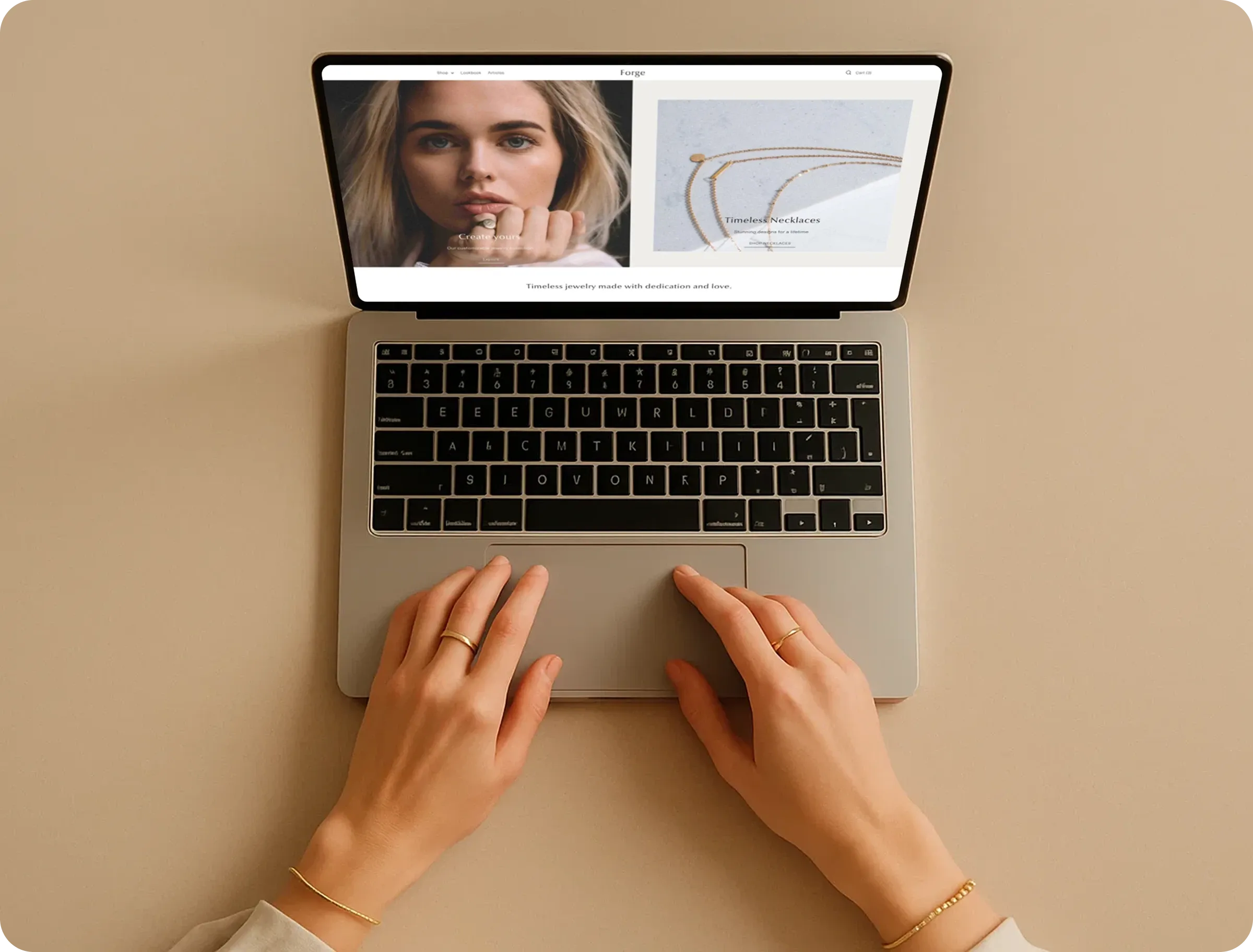 Our jewelry website development helps you sell with elegance