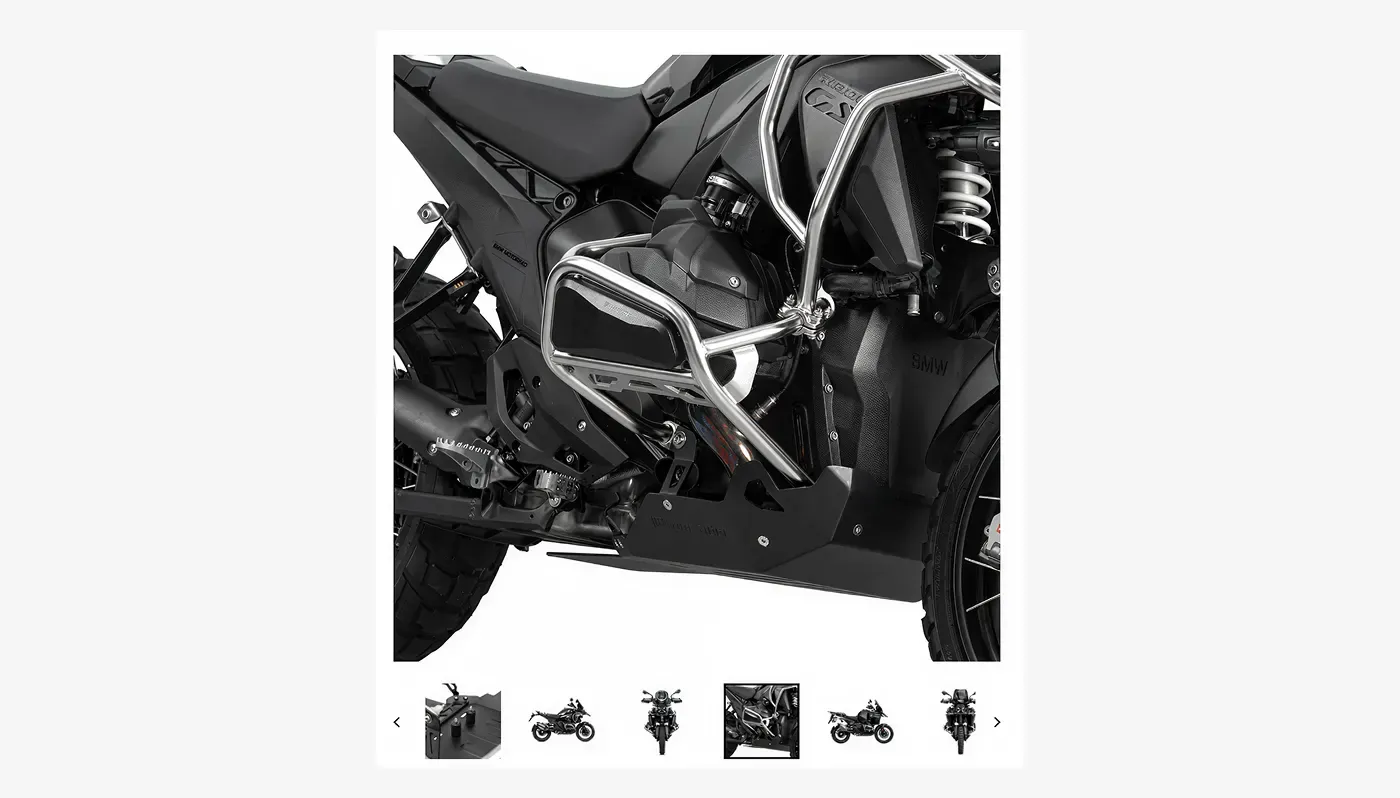 Lone Rider Shopify store visuals example to increase conversions