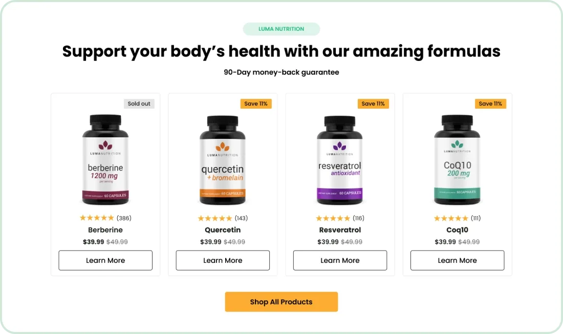 Our solution Luma