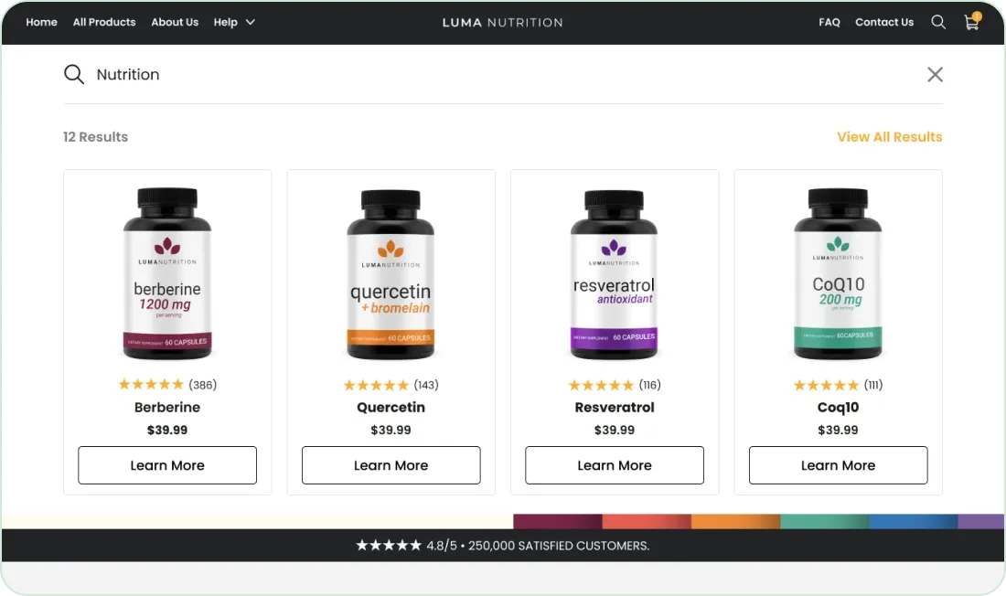 Our solution 3 Luma