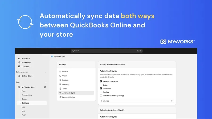 QuickBooks Sync by MyWorks