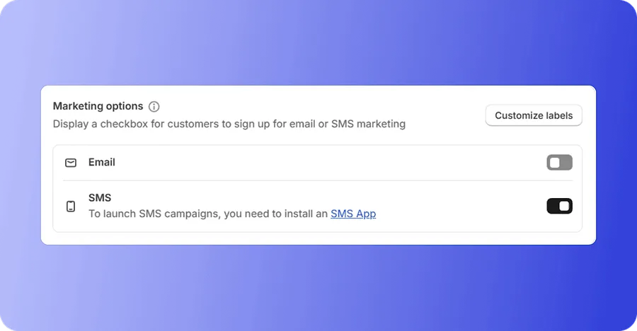 SMS marketing