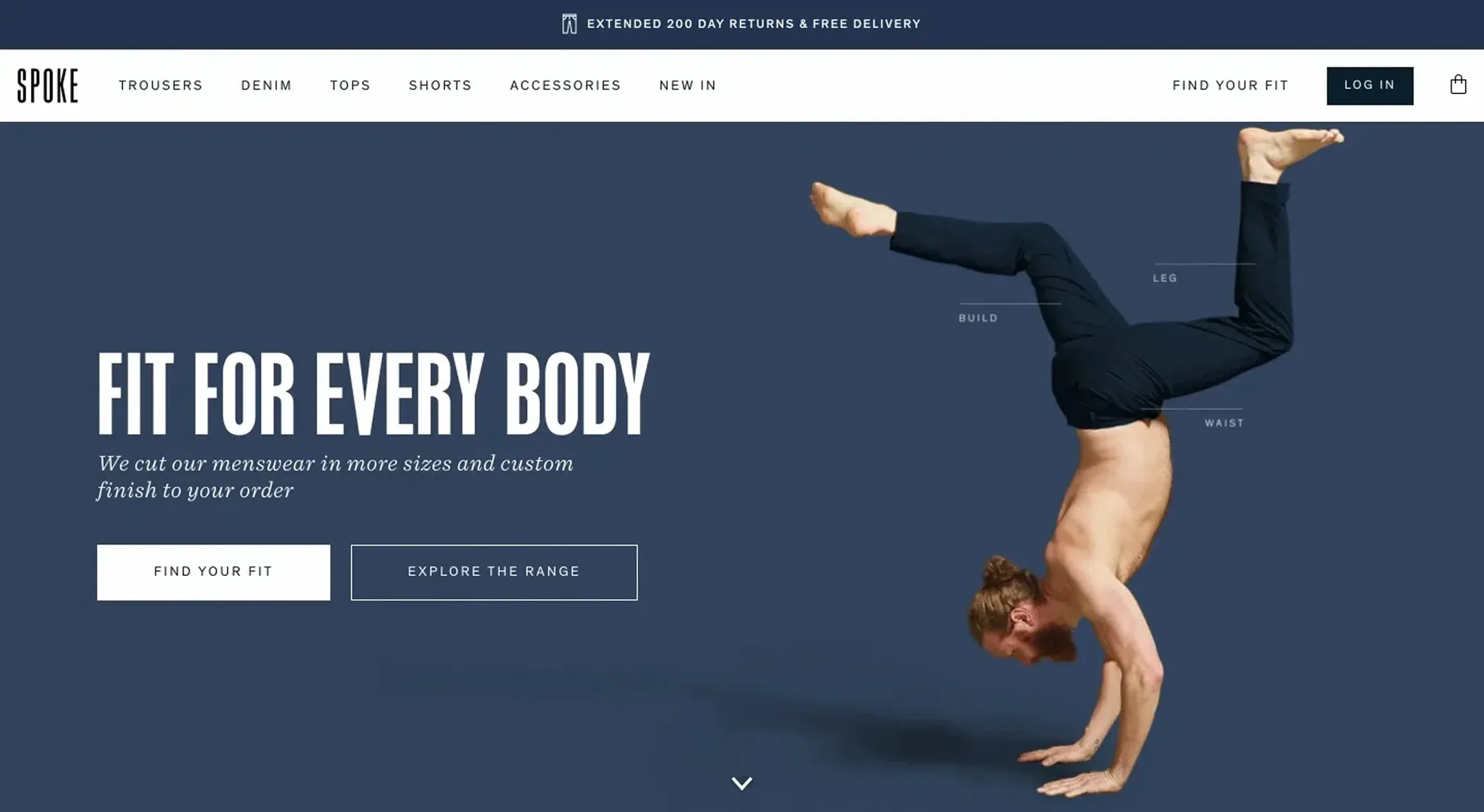 SPOKE Shopify store