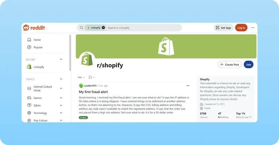 Shopify subreddit - Shopify forums on Reddit