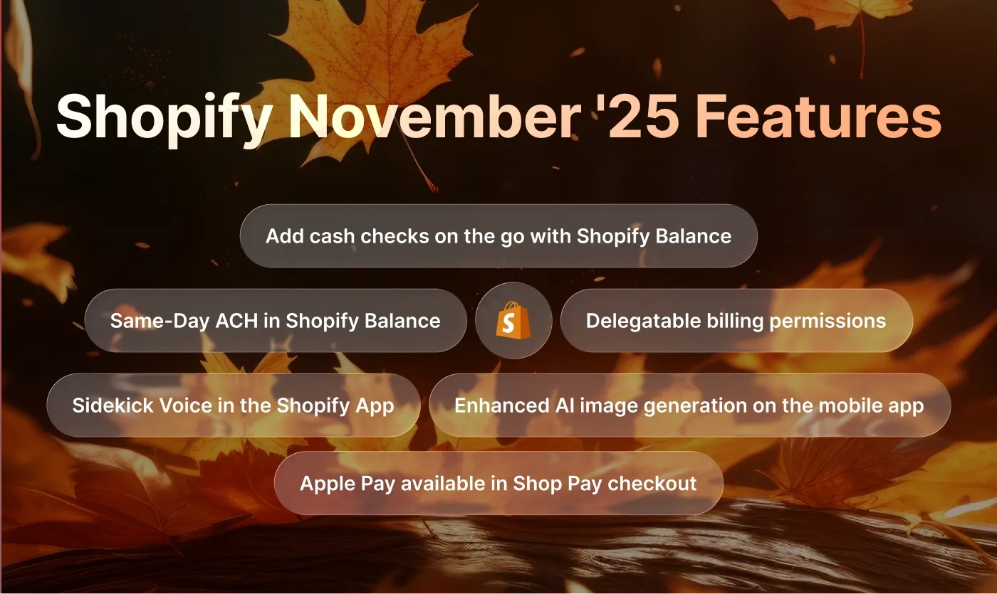 Shopify features Shopify features