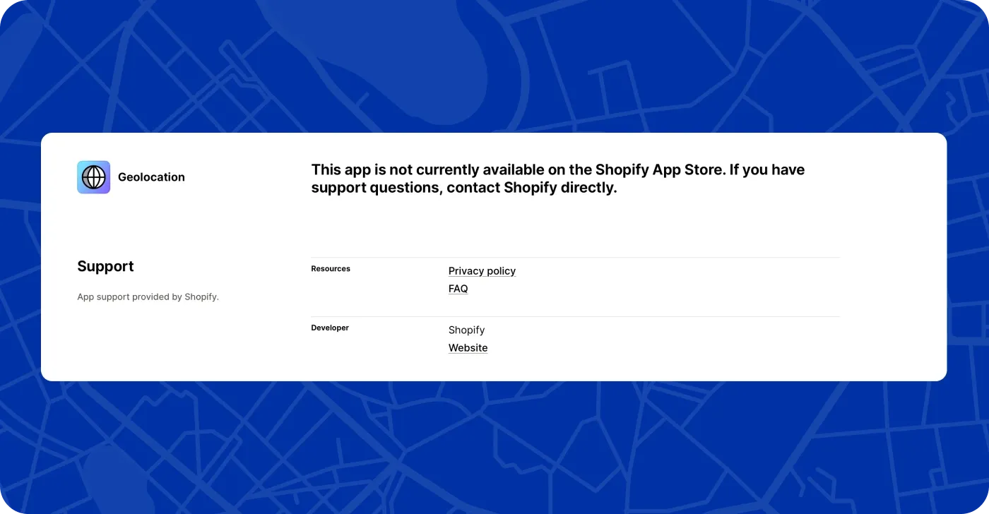 Shopify geolocation app Shopify geolocation app