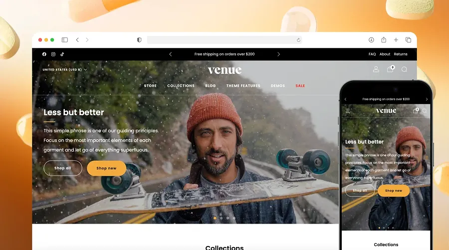 Venue Shopify theme Venue Shopify theme