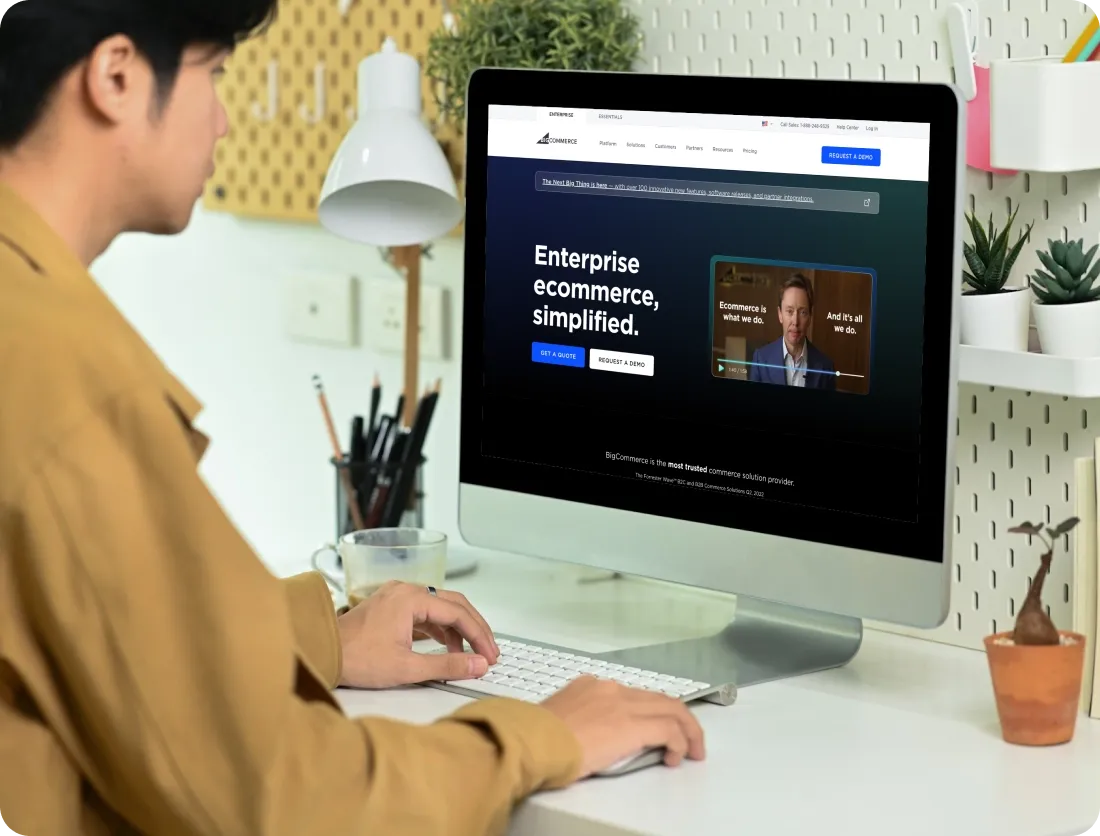Why merchants choose BigCommerce technology
